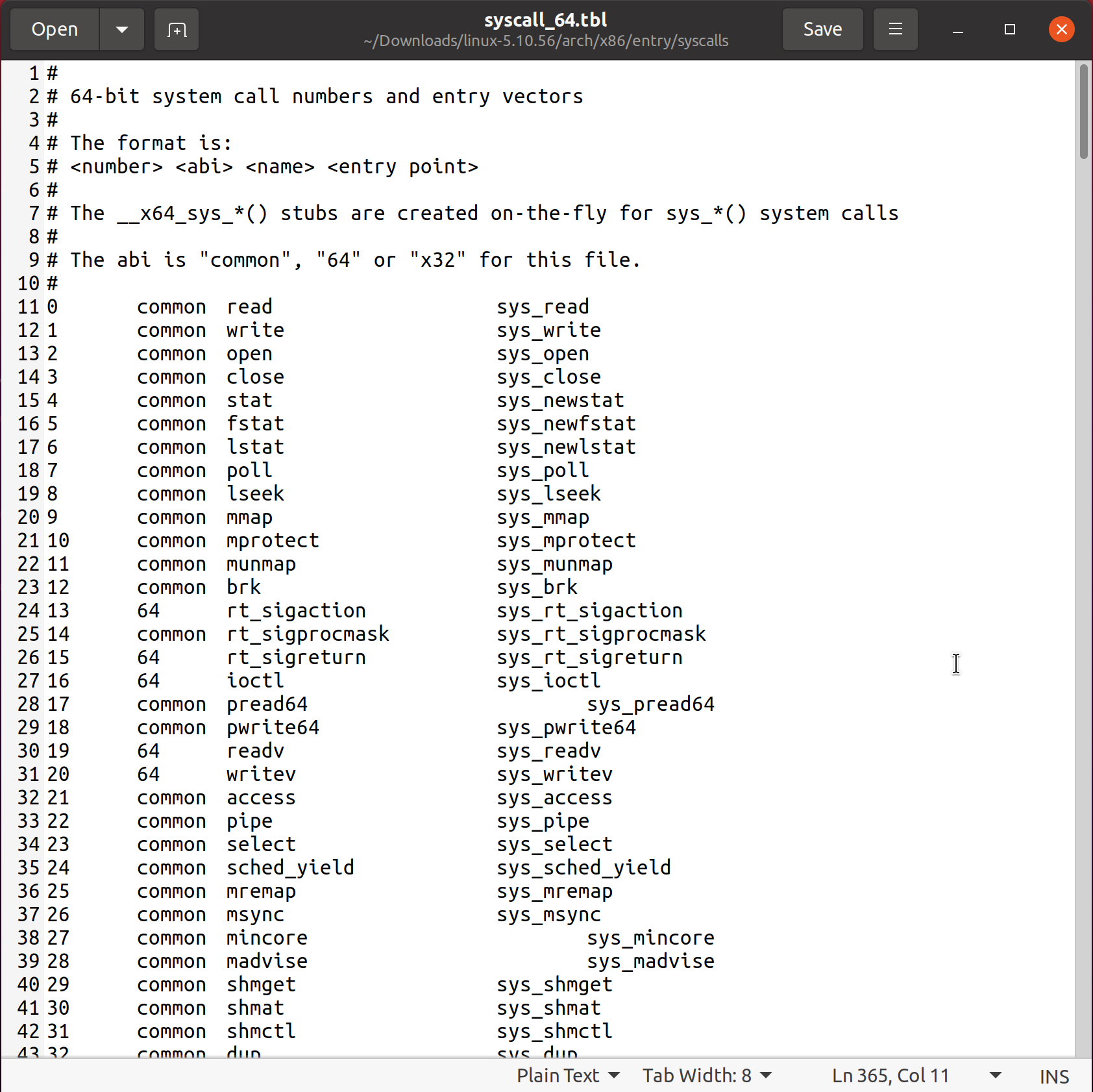 sys_call_table